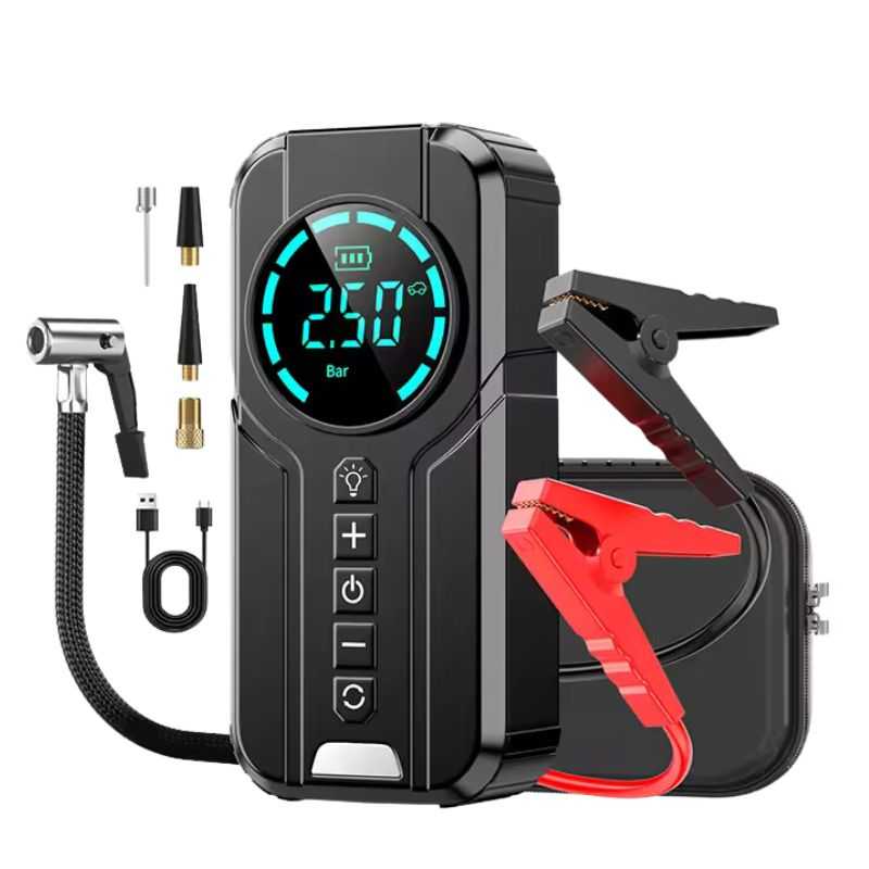 TurboPump™ – Auxiliar de Partida 4 EM 1 + BRINDE ESPECIAL!