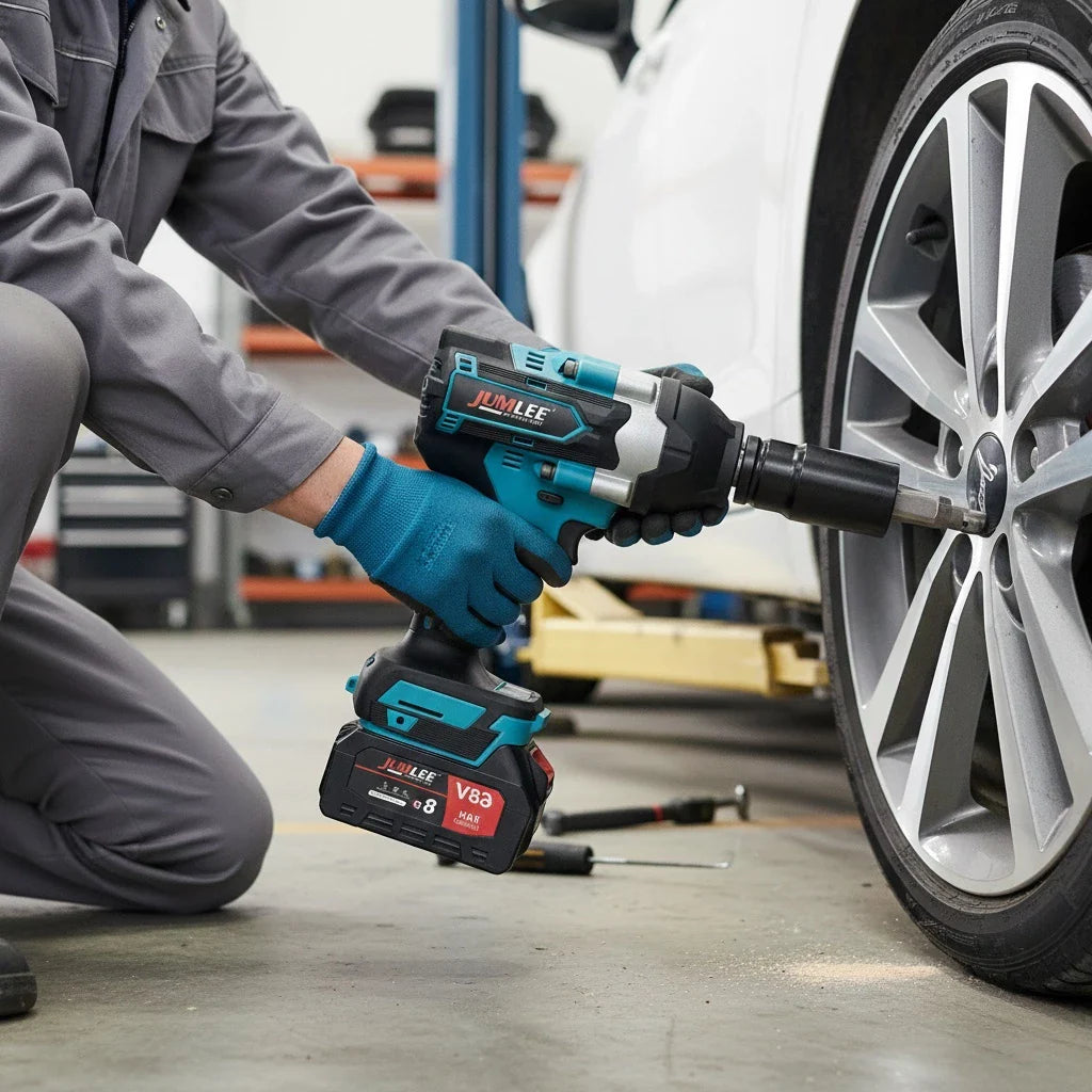 > Chave de Impacto Sem Fio Brushless 68V Profissional + 2 BATERIAS DE BRINDE!